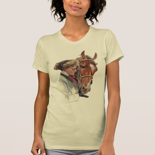 Favoriete paarden t-shirt (Voorkant)
