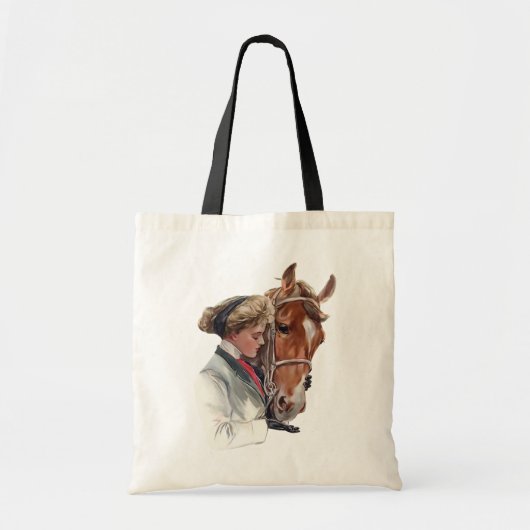Favoriete paarden tote bag (Voorkant)