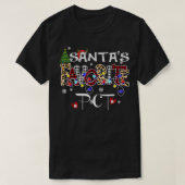 Favoriete PCT-patiëntenzorg voor prettige kerstker T-shirt (Design voorkant)