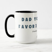 Favoriete Persoon Papa Koffiemok Mok (Links)