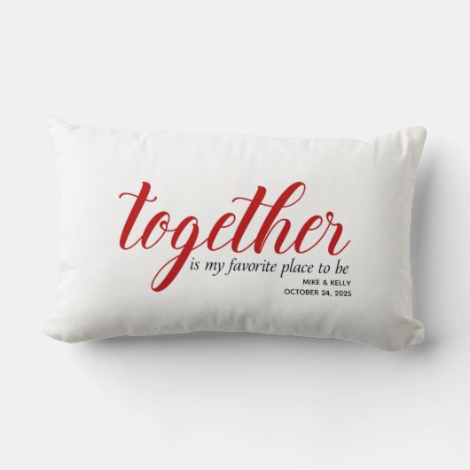 Favoriete plaats om aan te passen kussen (Achterkant)