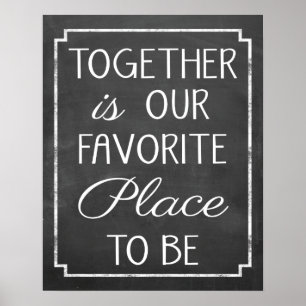 Favoriete plaats poster