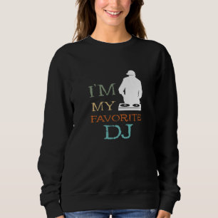 Favoriete Platenspeler DJ Schijf Jockey House DJ D Trui