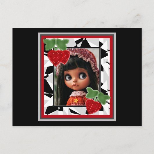 Favoriete poppen, poppen Blythe pop Briefkaart (Voorkant)