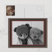 Favoriete poppen, poppen Blythe pop Briefkaart (Voorkant / Achterkant)