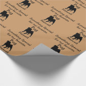 Favoriete Pug Custom Wrapping Paper Cadeaupapier (Hoek)