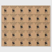 Favoriete Pug Custom Wrapping Paper Cadeaupapier (Vlak)
