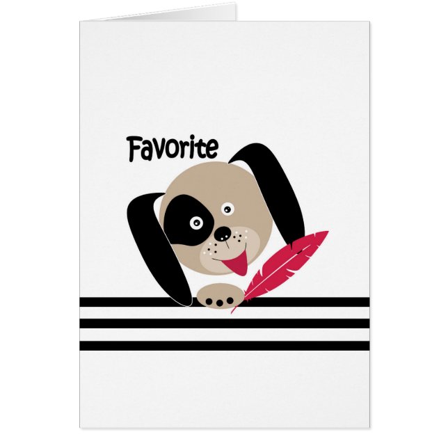Favoriete puppy (Voorkant)