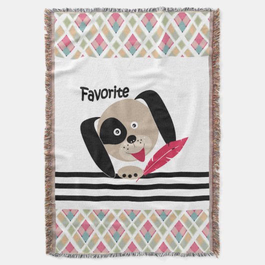 Favoriete puppy deken (Voorkant Verticaal)