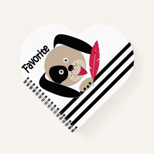 Favoriete puppy notitieboek (Voorkant)