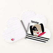 Favoriete puppy notitieboek (Binnen)
