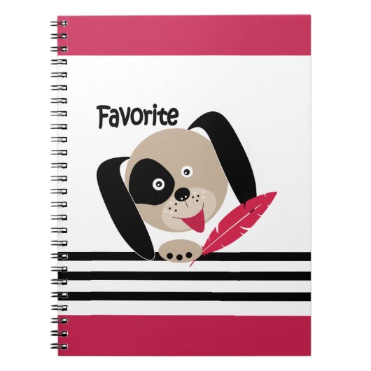 Favoriete puppy notitieboek (Voorkant)