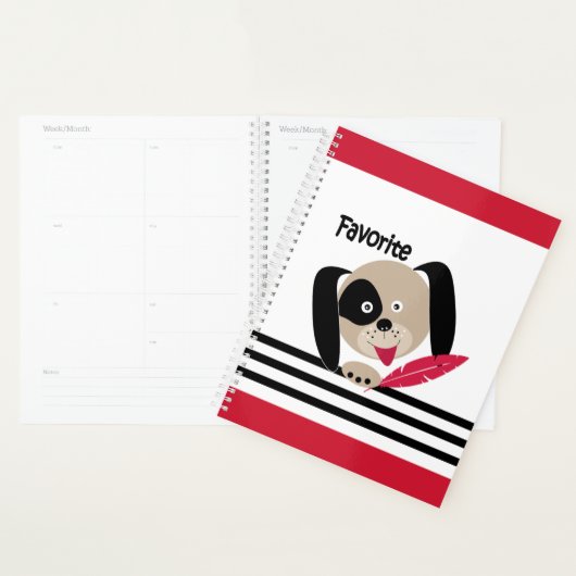 Favoriete puppy planner (Display)