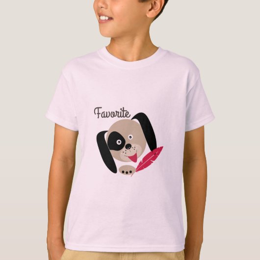 Favoriete puppy t-shirt (Voorkant)