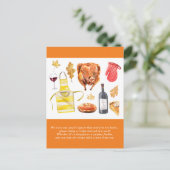 Favoriete recepten voor favoriete Thanksgiving Briefkaart (Staand voorkant)