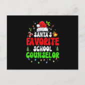 Favoriete schoolconsultant voor Sinterklaas Feestdagenkaart (Voorkant)