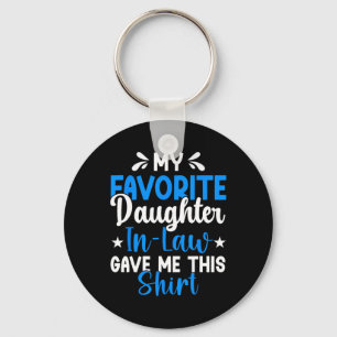 Favoriete schoondochter gaf me deze grappige vader sleutelhanger