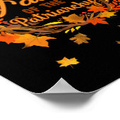 Favoriete seizoen is Herfst van de Patriarchale Fe Poster (Hoek)