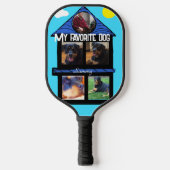 Favoriete Sjabloon voor 5-voudige fotosleuven Pickleball Paddle (Voorkant)