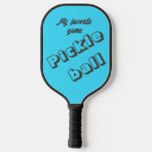 Favoriete Sjabloon voor 5-voudige fotosleuven Pickleball Paddle (Achterkant)