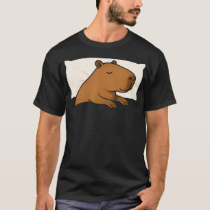 Favoriete slaap Capybara Slaap Jongens Meisjes T-shirt