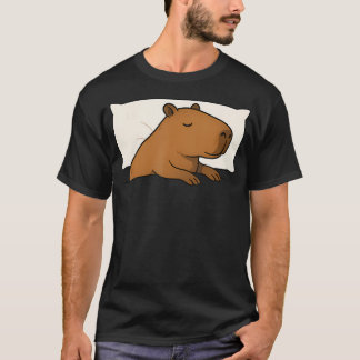 Favoriete slaap Capybara Slaap Jongens Meisjes T-shirt