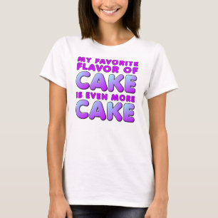 Favoriete smaak van grappig T-shirt