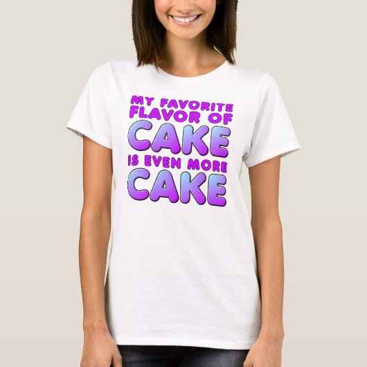 Favoriete smaak van grappig T-shirt (Voorkant)