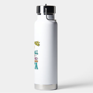 Favoriete Softbalspeler noemt me TATA T-shirt ontw Waterfles