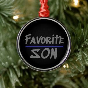 Favoriete SON humor broeder nieuwigheid Metalen Ornament