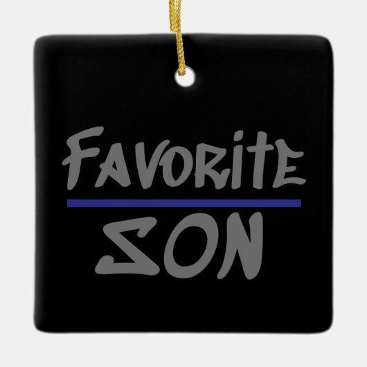 Favoriete SON humor broedmachine Keramisch Ornament (Voorkant)