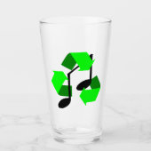 Favoriete Song Rhythm Glas (Voorkant)