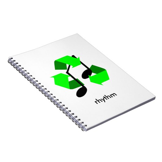 Favoriete Song Rhythm Notitieboek (Rechterzijde)