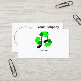 Favoriete Song Rhythm Visitekaartje