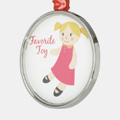 Favoriete Speelgoed Metalen Ornament (Links)