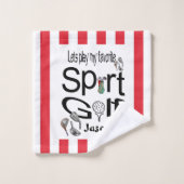 Favoriete sporthanddoekjes Golf Bad Handdoek (Wasdoekje)