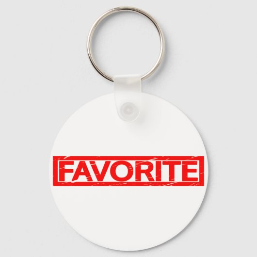 Favoriete stempel sleutelhanger (Voorkant)