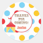 Favoriete Sticker - Circus (Voorkant)