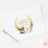 Favoriete Stickers Berkenhout Eucalyptus Bladkrans (Envelop)