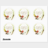 Favoriete Stickers Berkenhout Eucalyptus Bladkrans (Vel)