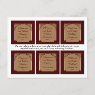 Favoriete tags Herfstboom Briefkaart
