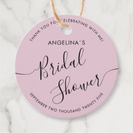 Favoriete tags voor een vrijgezellenfeest. bedankjes labels