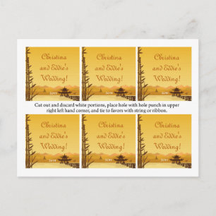 Favoriete Tags Warme zonsondergang Briefkaart