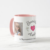 Favoriete tante 2 Aangepaste Mok foto's (Voorkant links)