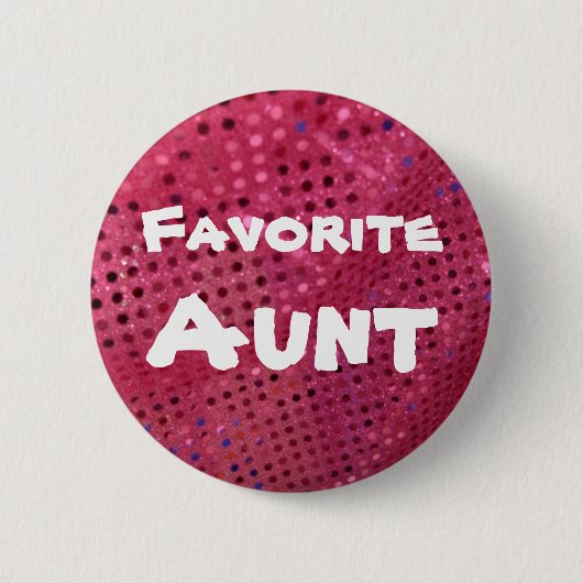 Favoriete tante Button (Voorkant)