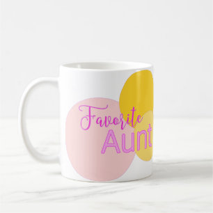 Favoriete tante Colorful Bubbles Koffiemok
