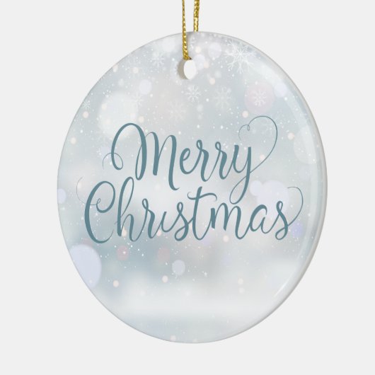 Favoriete tante Tante Definitie Prettig Kerstfeest Keramisch Ornament (Links)