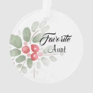 Favoriete tante Trendy Holiday Ornament