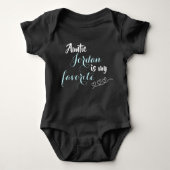 Favoriete tante van baby romper (Voorkant)