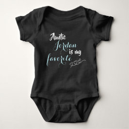 Favoriete tante van baby romper